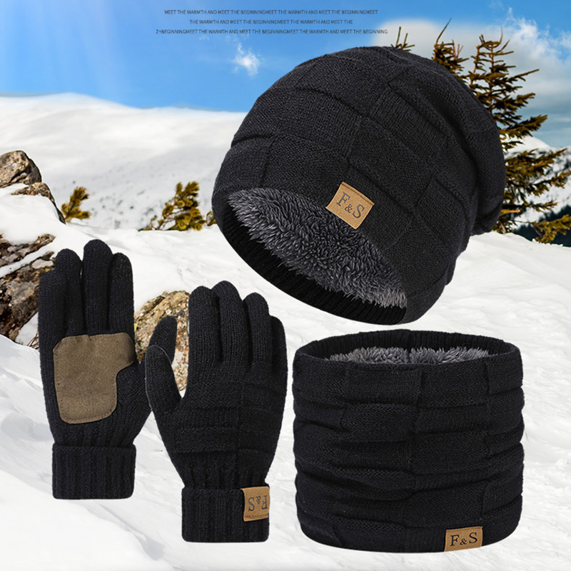 Winter warme dikke muts, sjaal - Wool Glove Lined recensie en prijs