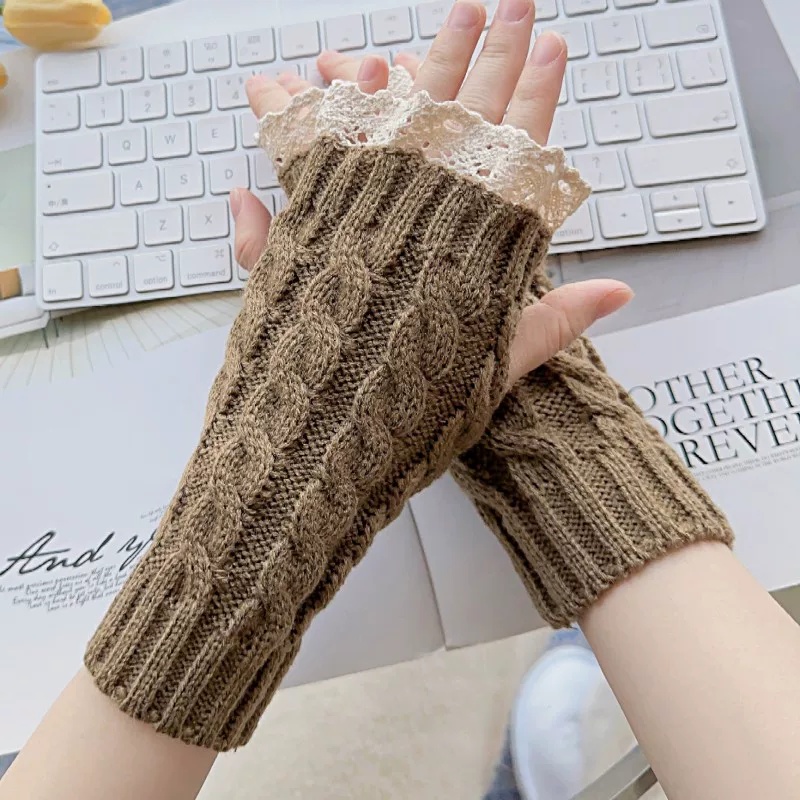Leuke Y2K dames kanten vingerl - Fingerless Glove Knit recensie en prijs