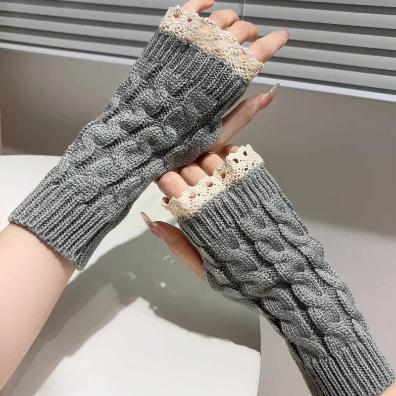 Leuke Y2K dames kanten vingerl - Fingerless Glove Knit recensie en prijs