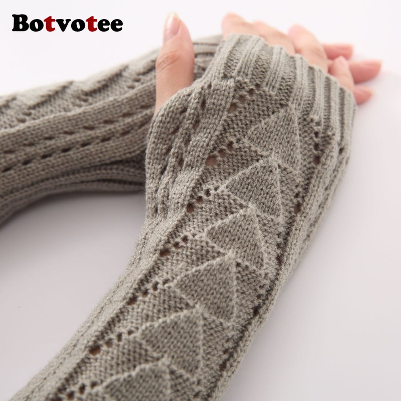 Botvotee voor dames winter geb - Fingerless Glove Knit recensie en prijs