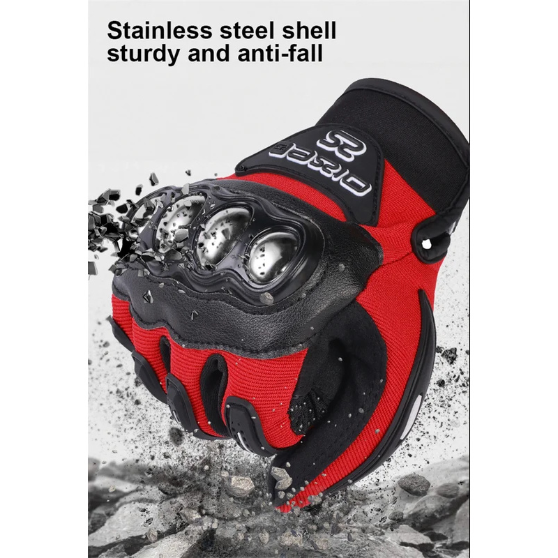 Ademende MX motorhandschoenen  - Motorcycle Glove Knuckle recensie en prijs